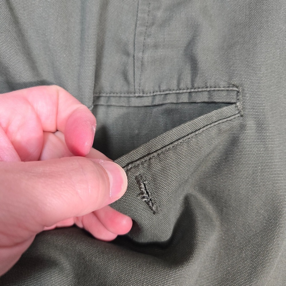 Boy Scouts Of America Pants Mens 32x28.5 Husky Green Convertible Uniform Cargo - Picture 7 of 8